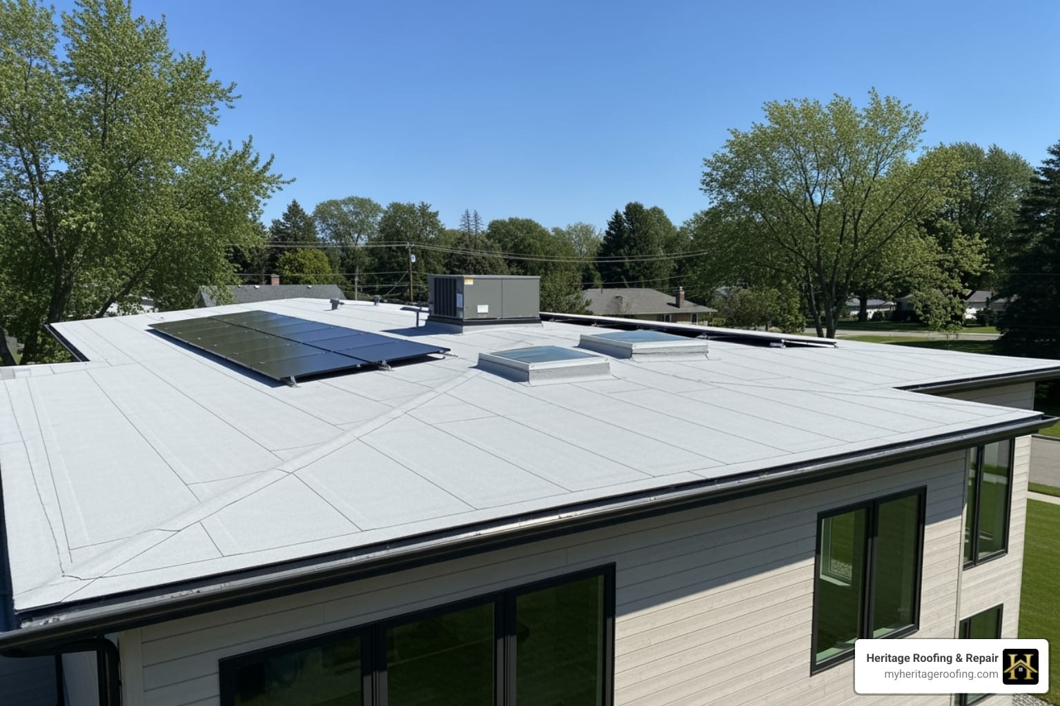 residential flat roof replacement