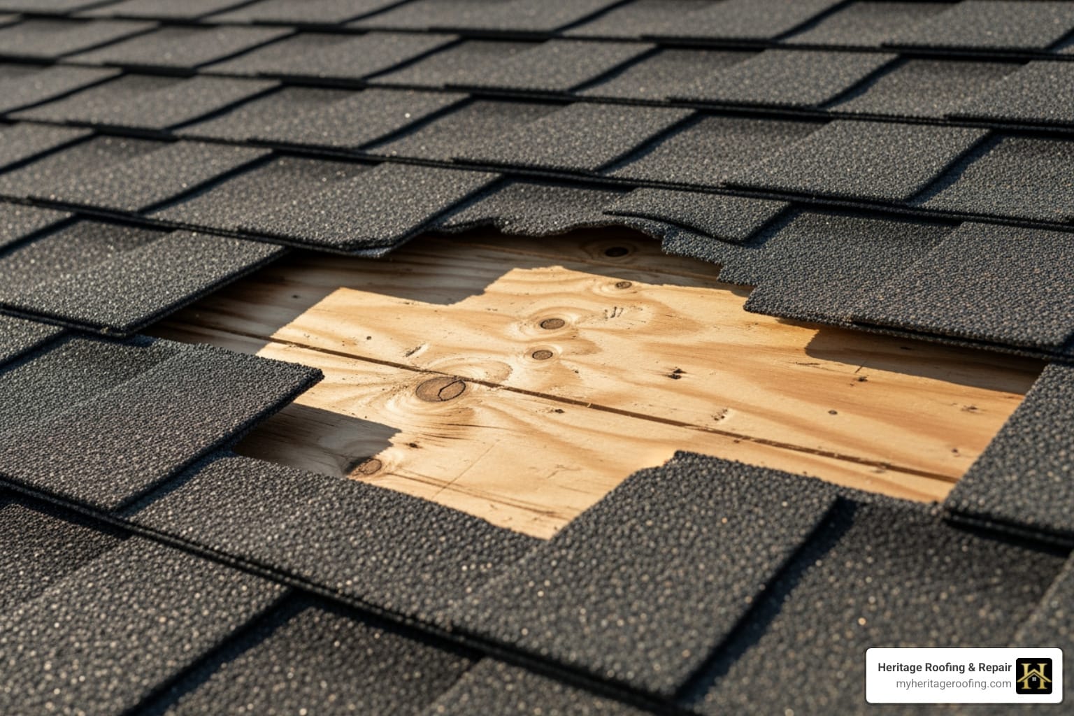 3 tab shingle repair