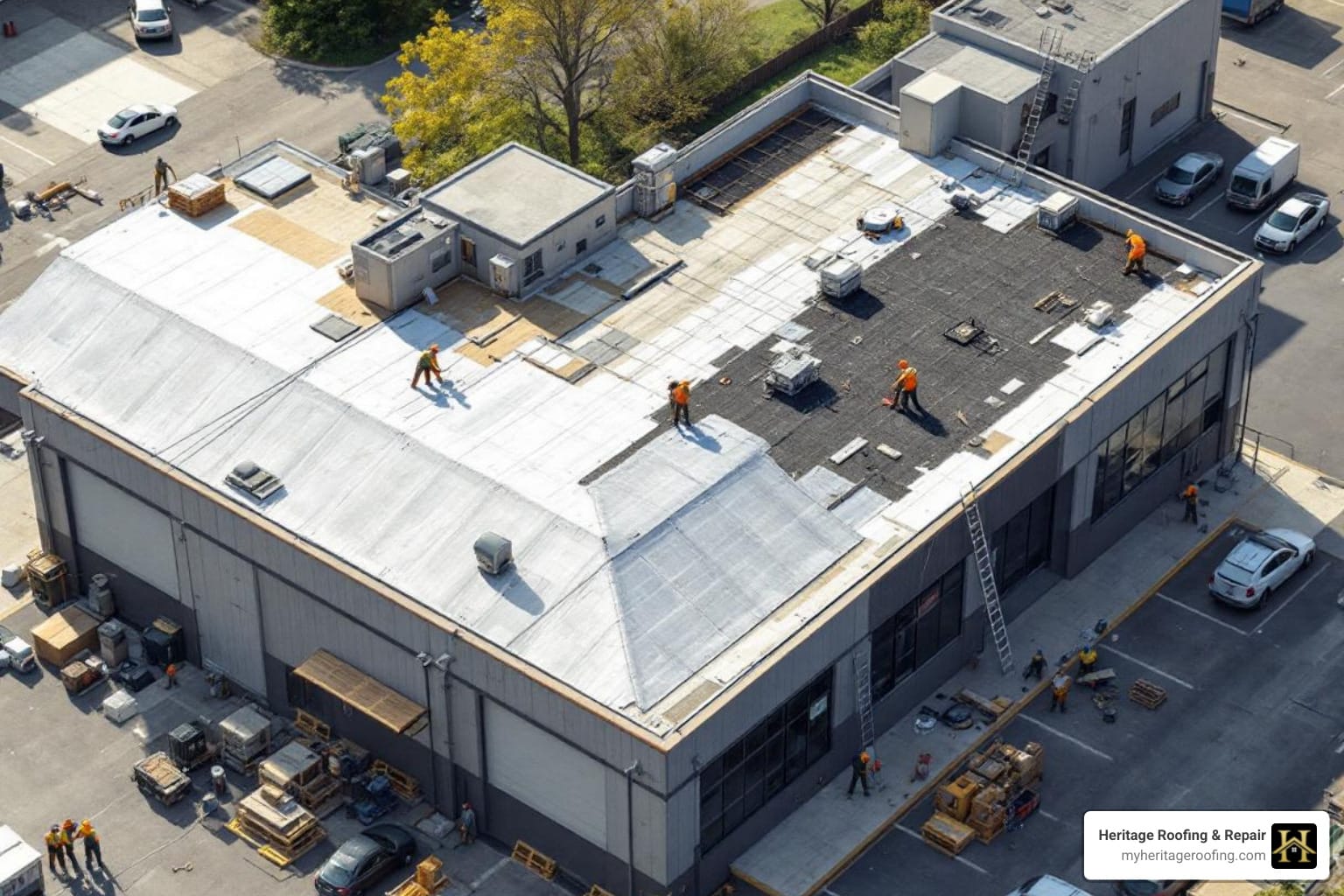 commercial property roof repair