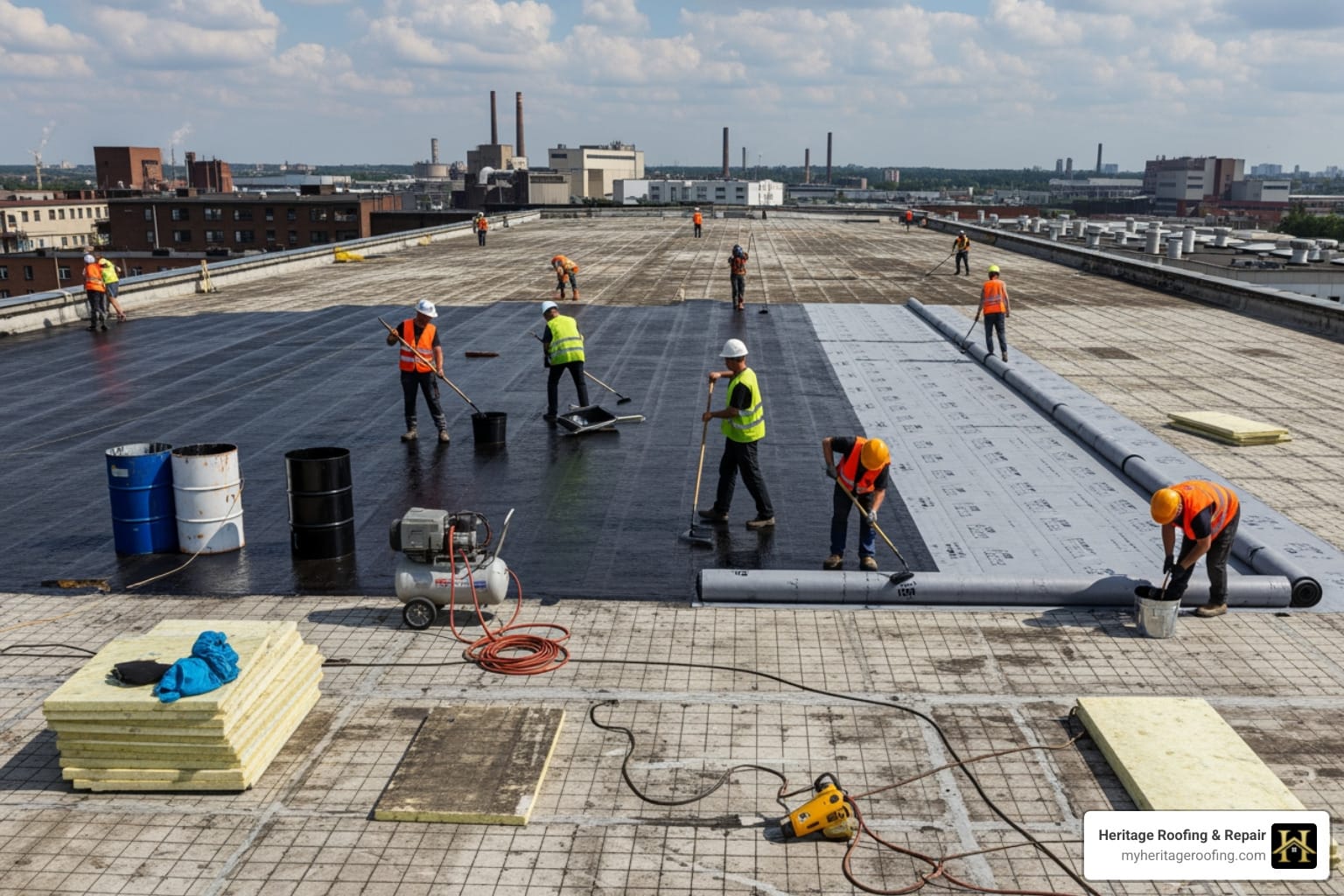 industrial roof refurbishment