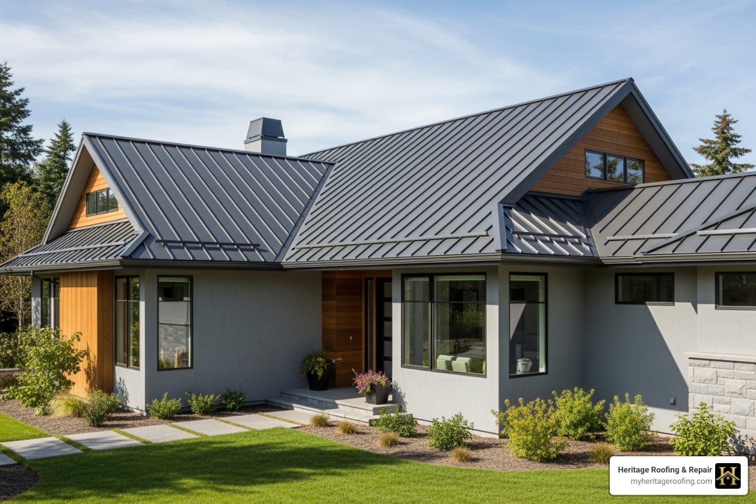 standing seam roofing
